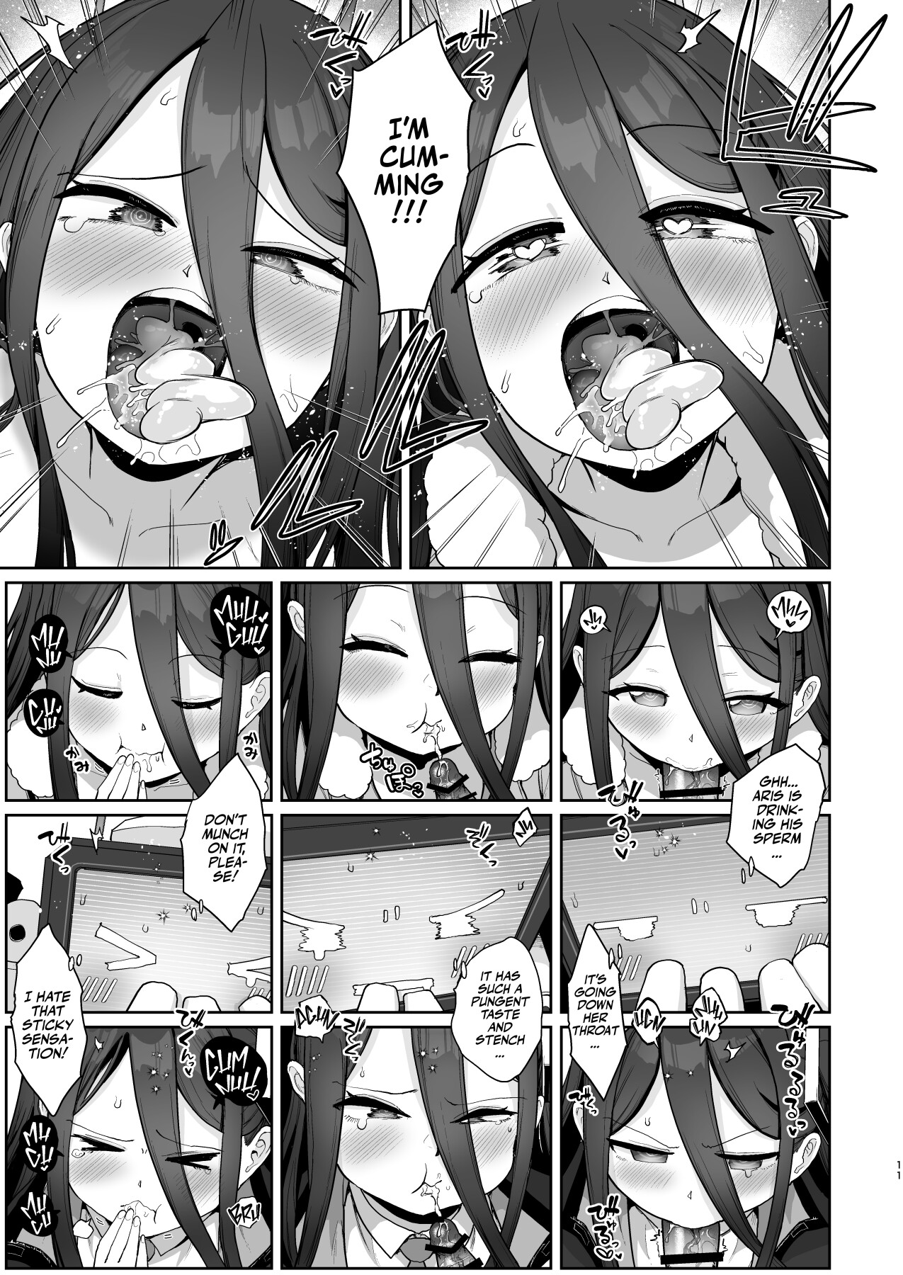 Hentai Manga Comic-Clanker Sex with Aris and Kei!-Read-10